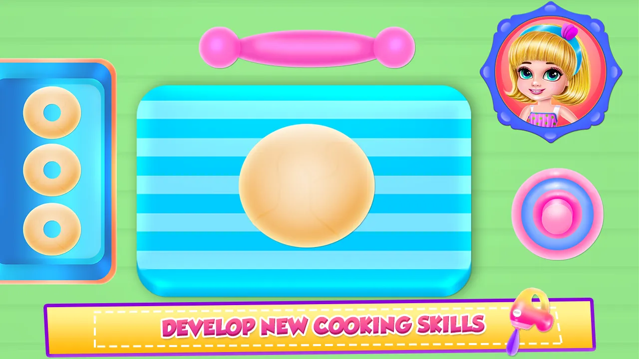 Ice Cream Donuts Cooking | Indus Appstore | Screenshot