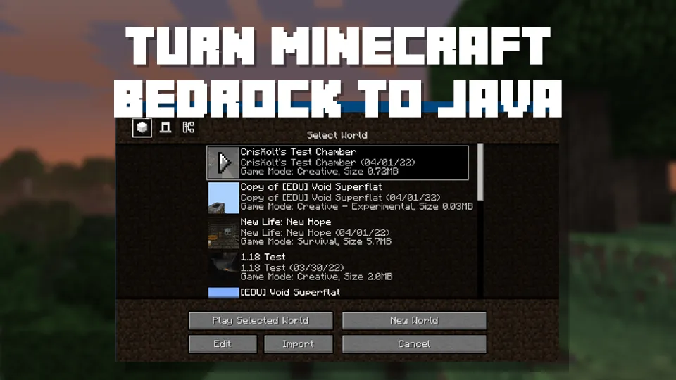 Java Edition UI for Minecraft | Indus Appstore | Screenshot