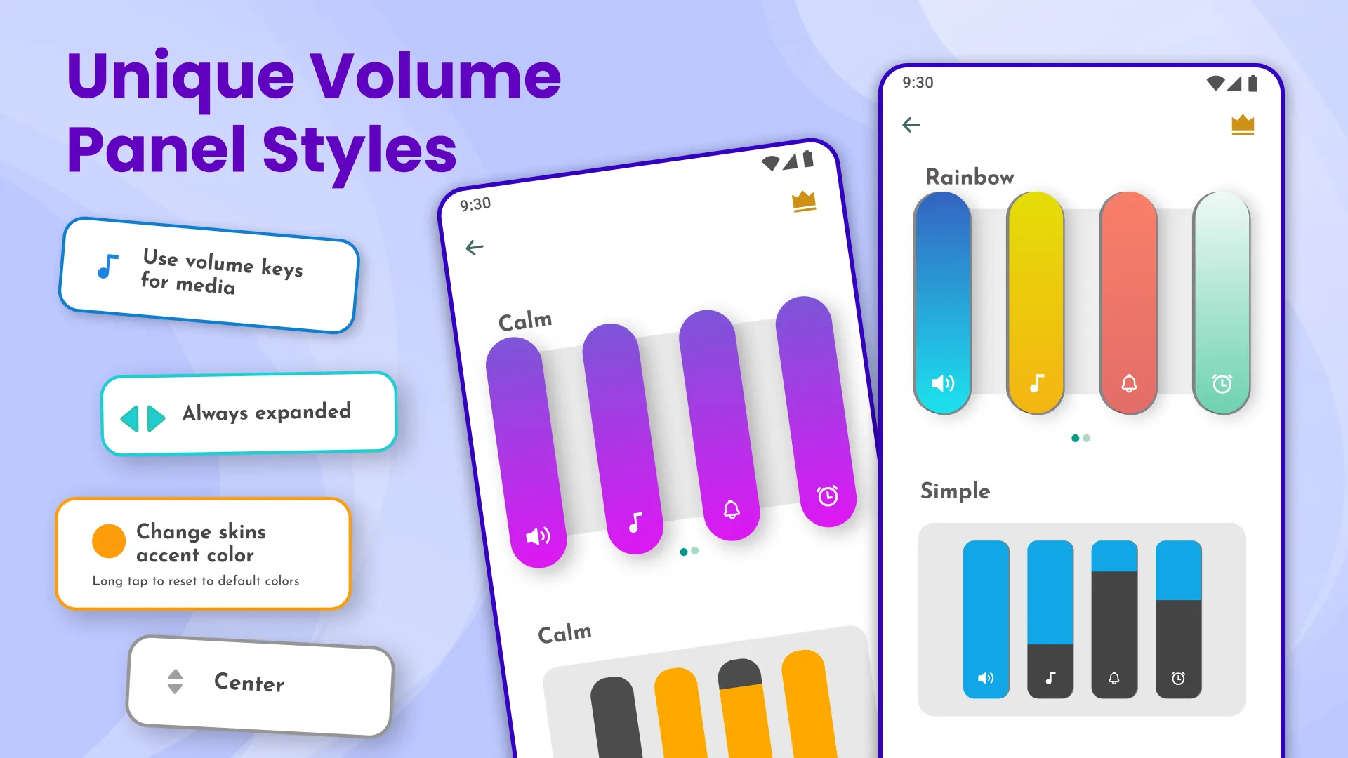 Custom Volume Panel Styles | Indus Appstore | Screenshot