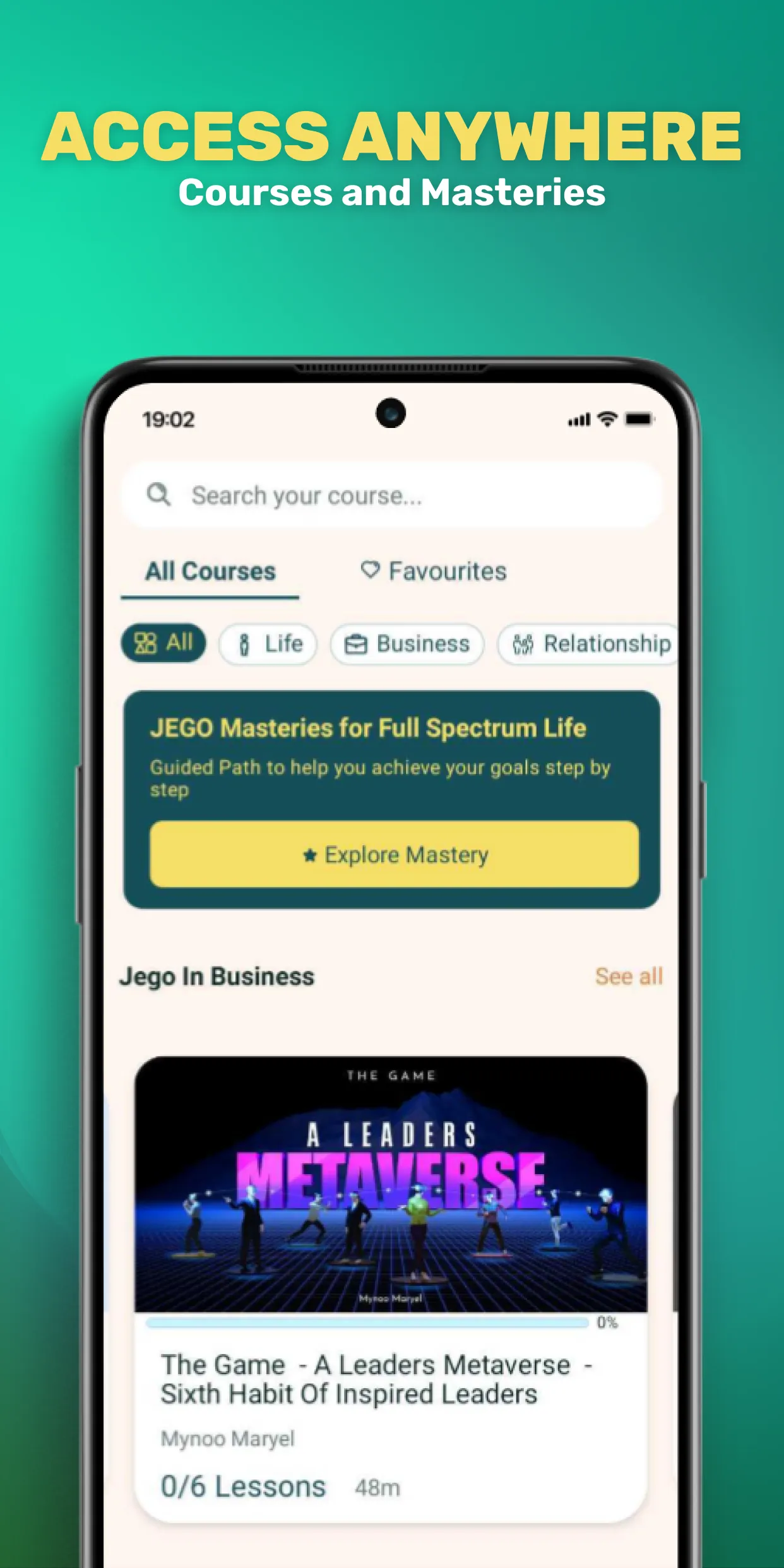 JEGO: Self Improvement App | Indus Appstore | Screenshot