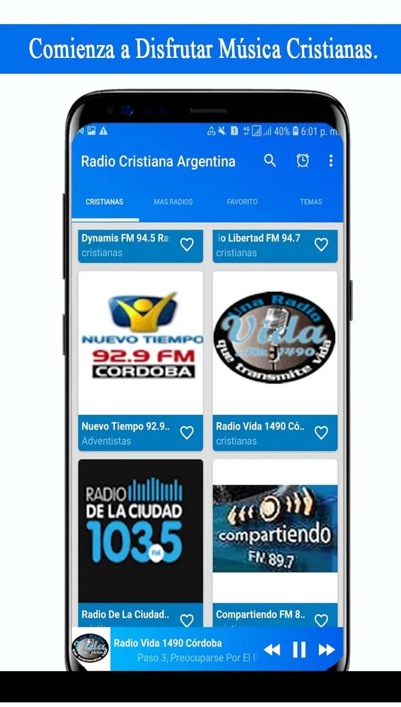 Radio Cristiana Argentina | Indus Appstore | Screenshot