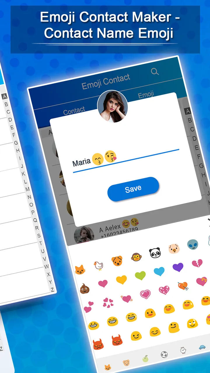 Emoji Contact Maker | Indus Appstore | Screenshot