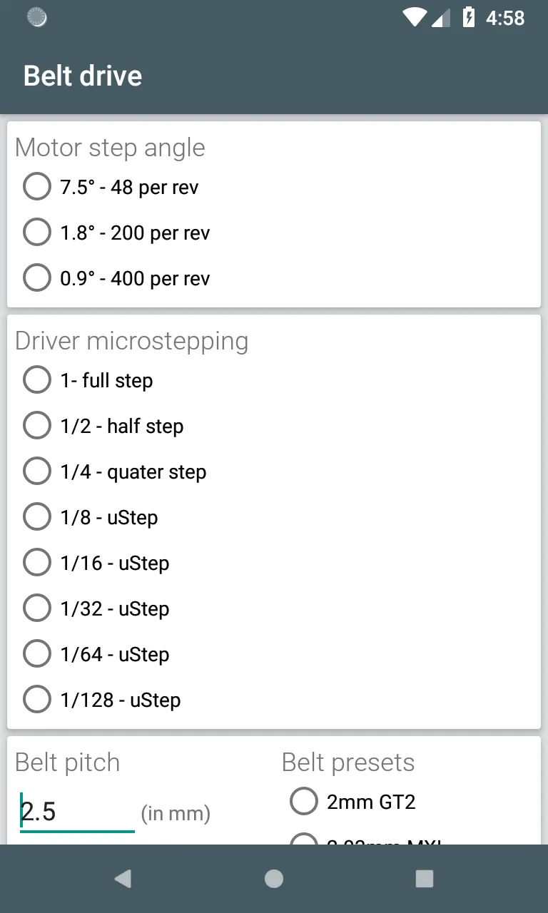 StepperMillimeter calculator | Indus Appstore | Screenshot