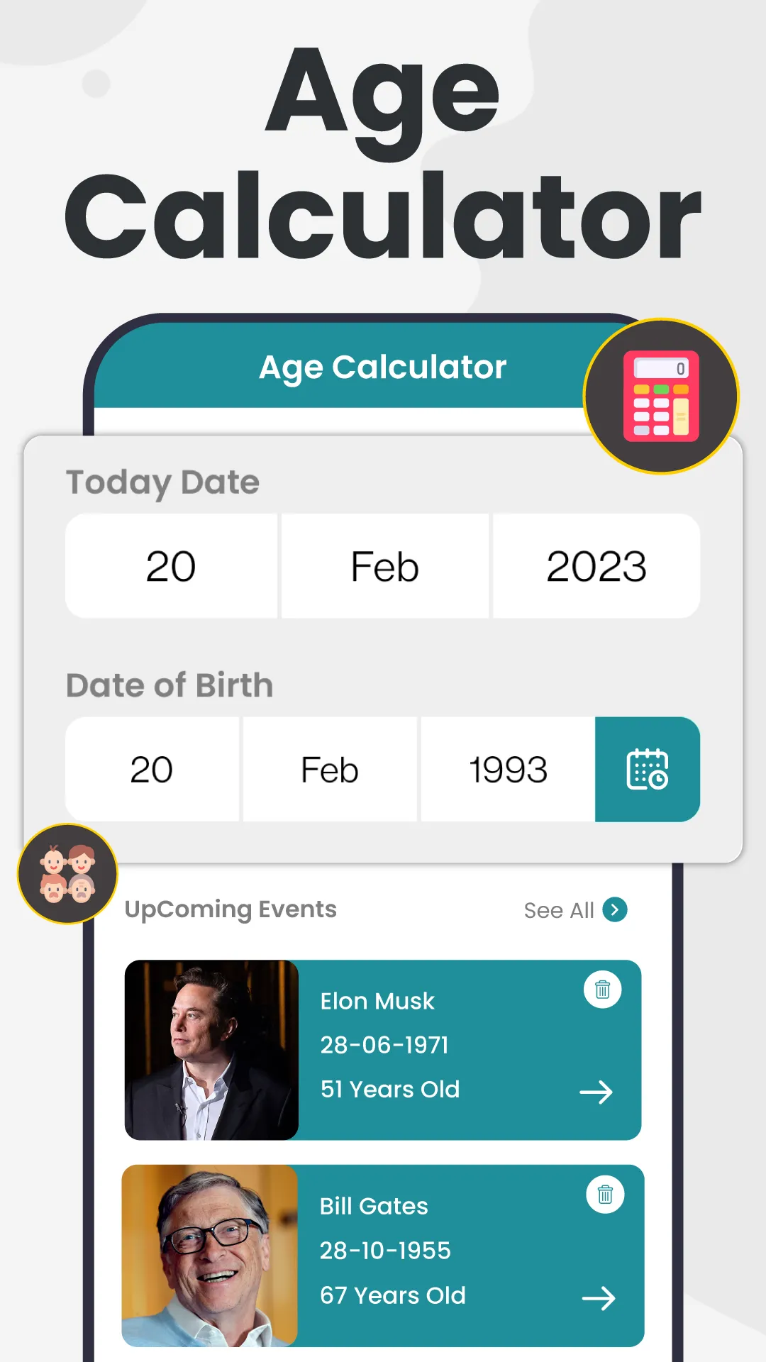 Age Calculator Date of Birth | Indus Appstore | Screenshot