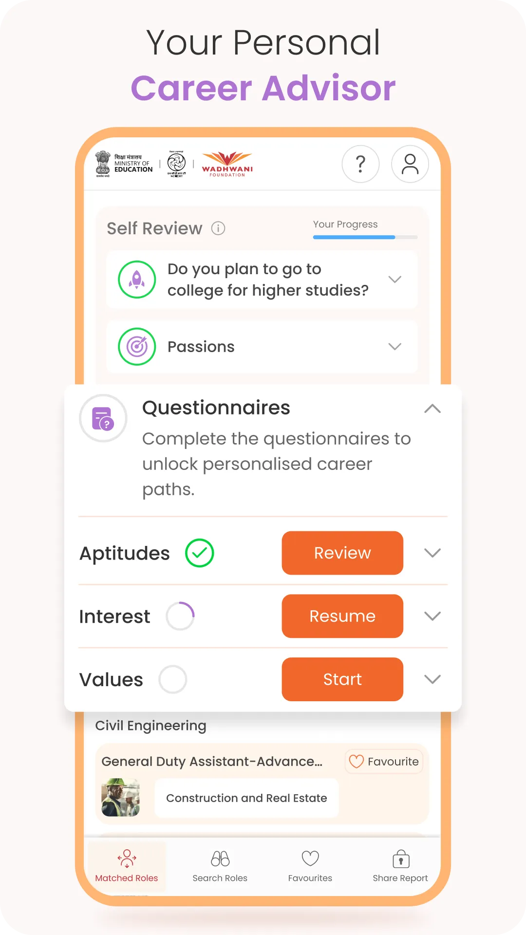 My Career Advisor by MoE | Indus Appstore | Screenshot