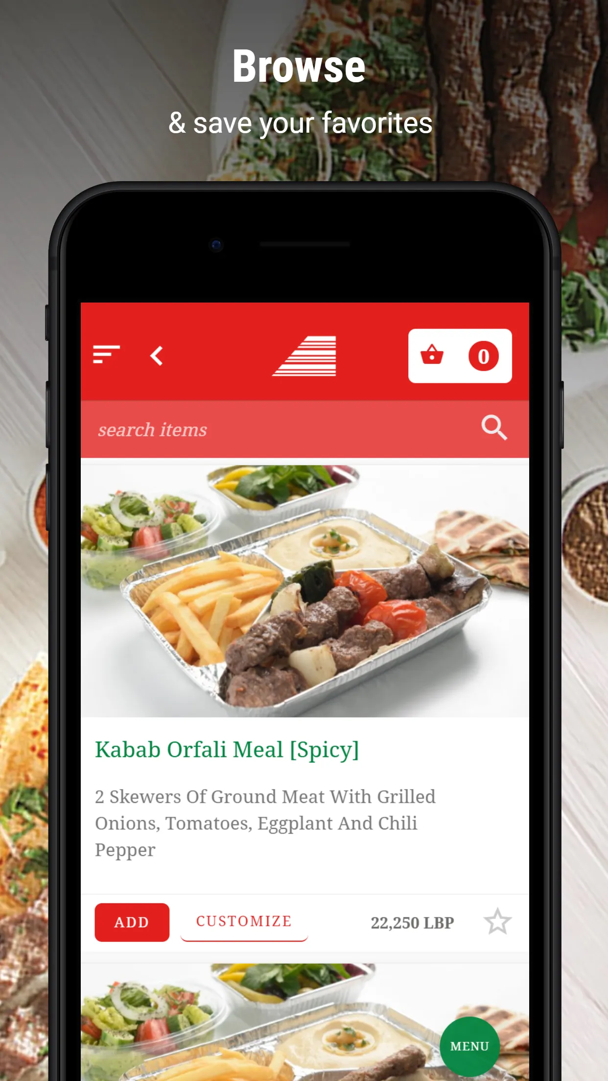 Kababji - Order Online | Indus Appstore | Screenshot