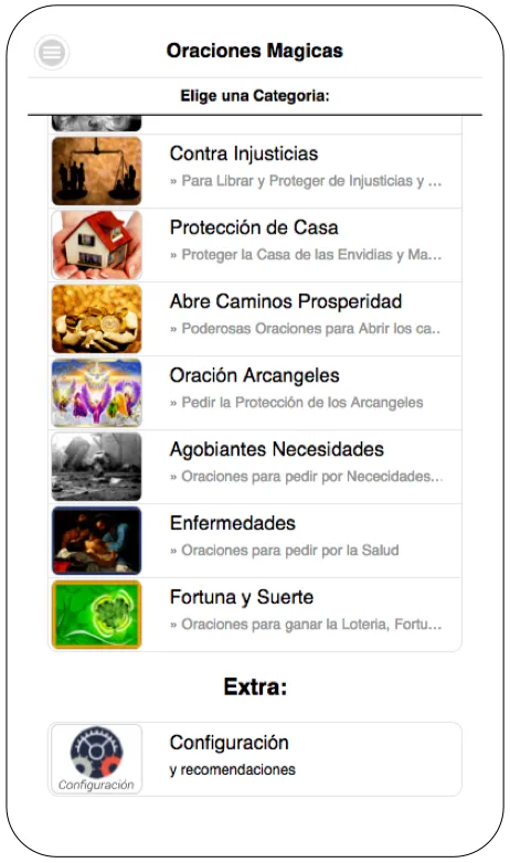 Oraciones Milagrosas | Indus Appstore | Screenshot