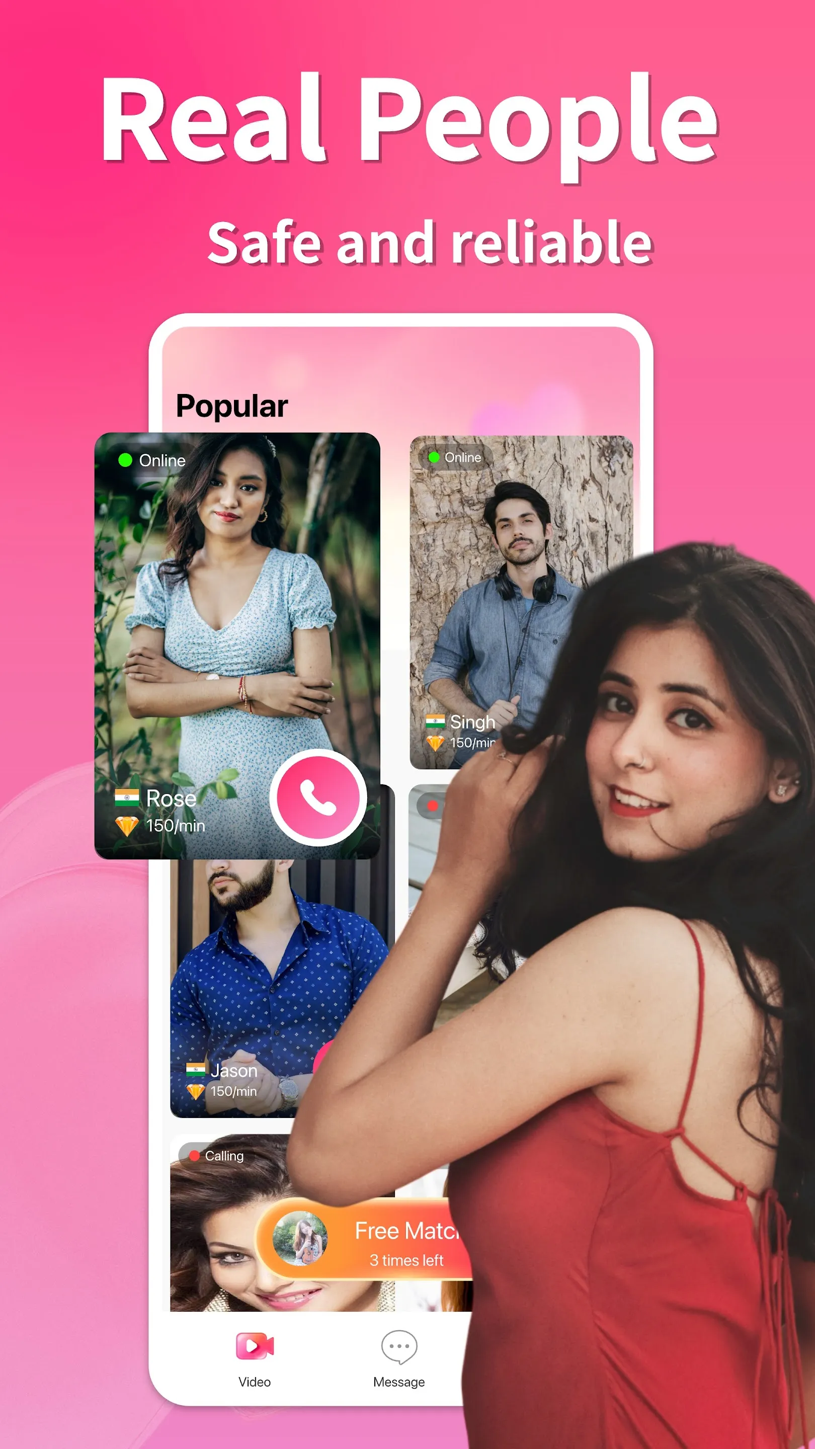 Lova - video call | Indus Appstore | Screenshot