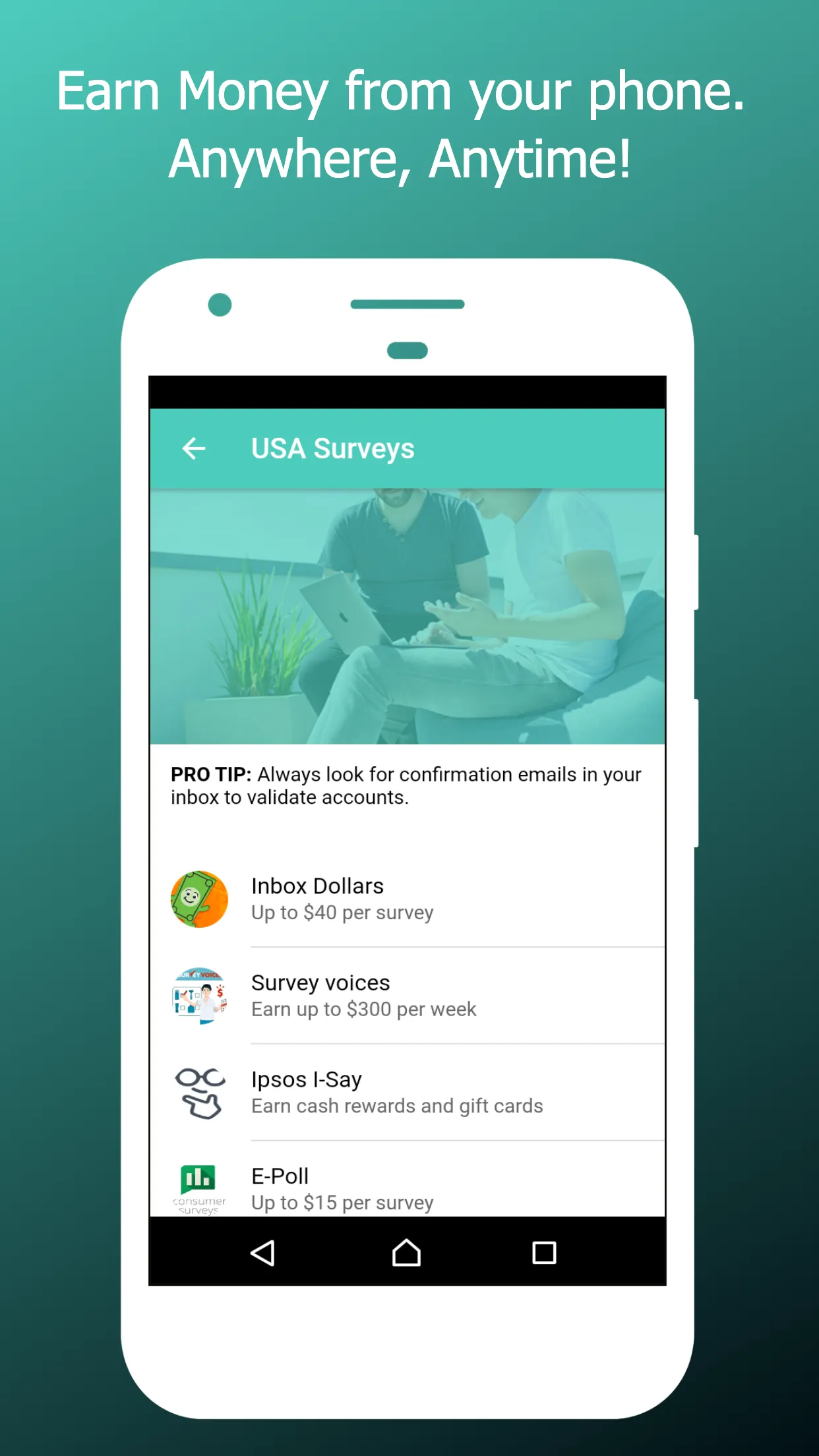 Surveys Space: Paid Surveys | Indus Appstore | Screenshot