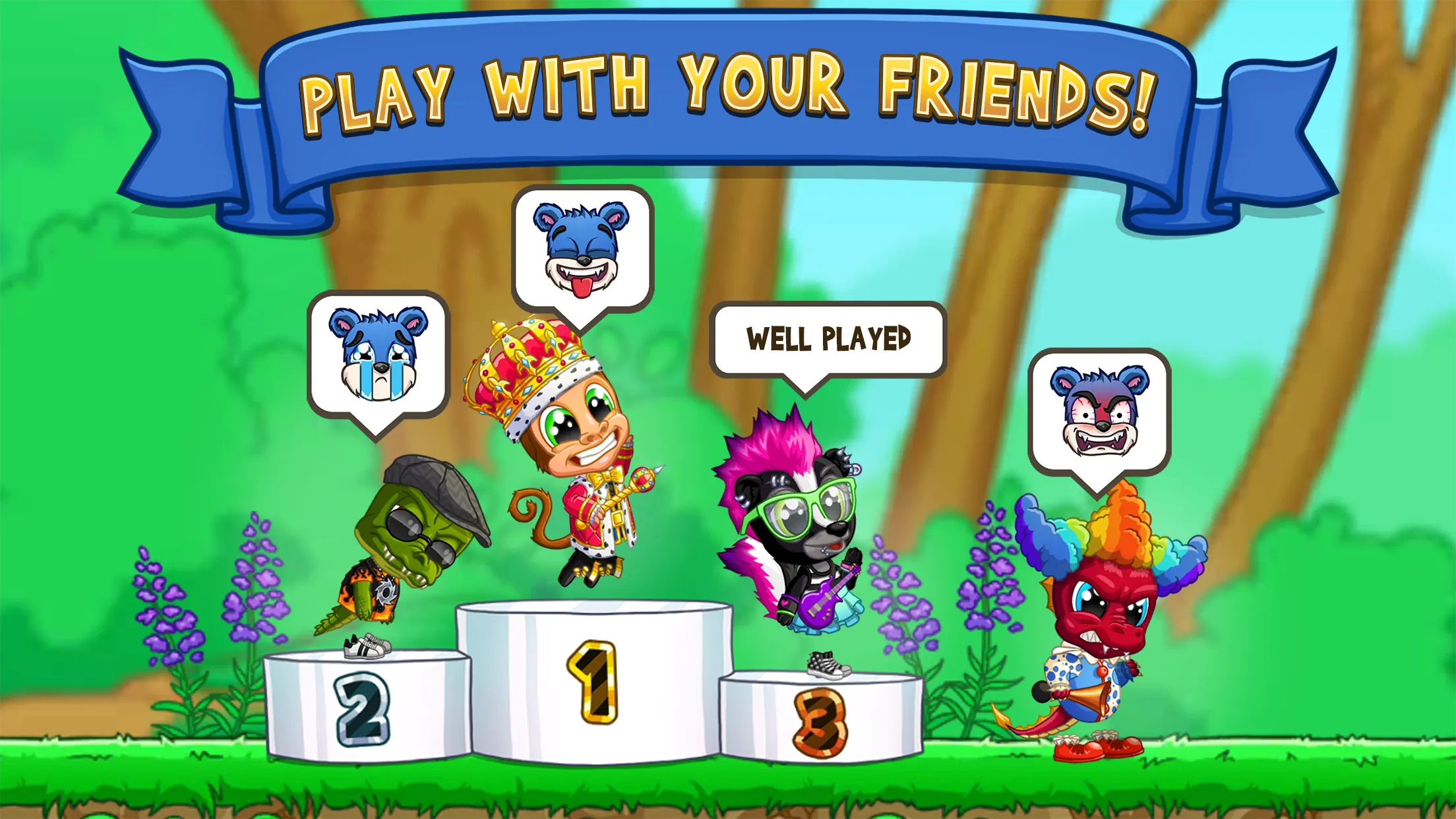 Fun Run 3 - Multiplayer Games | Indus Appstore | Screenshot