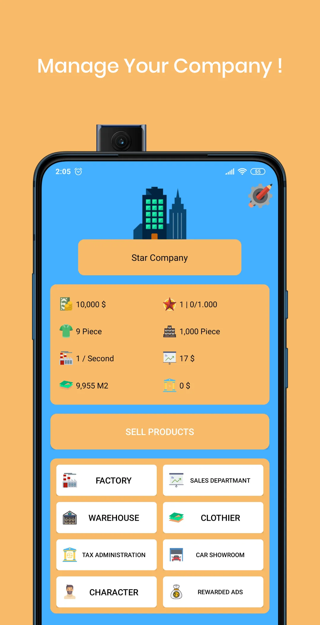 Trade Game Factory Manage | Indus Appstore | Screenshot