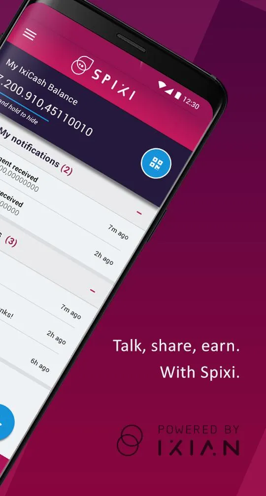 Spixi IM & Wallet | Indus Appstore | Screenshot