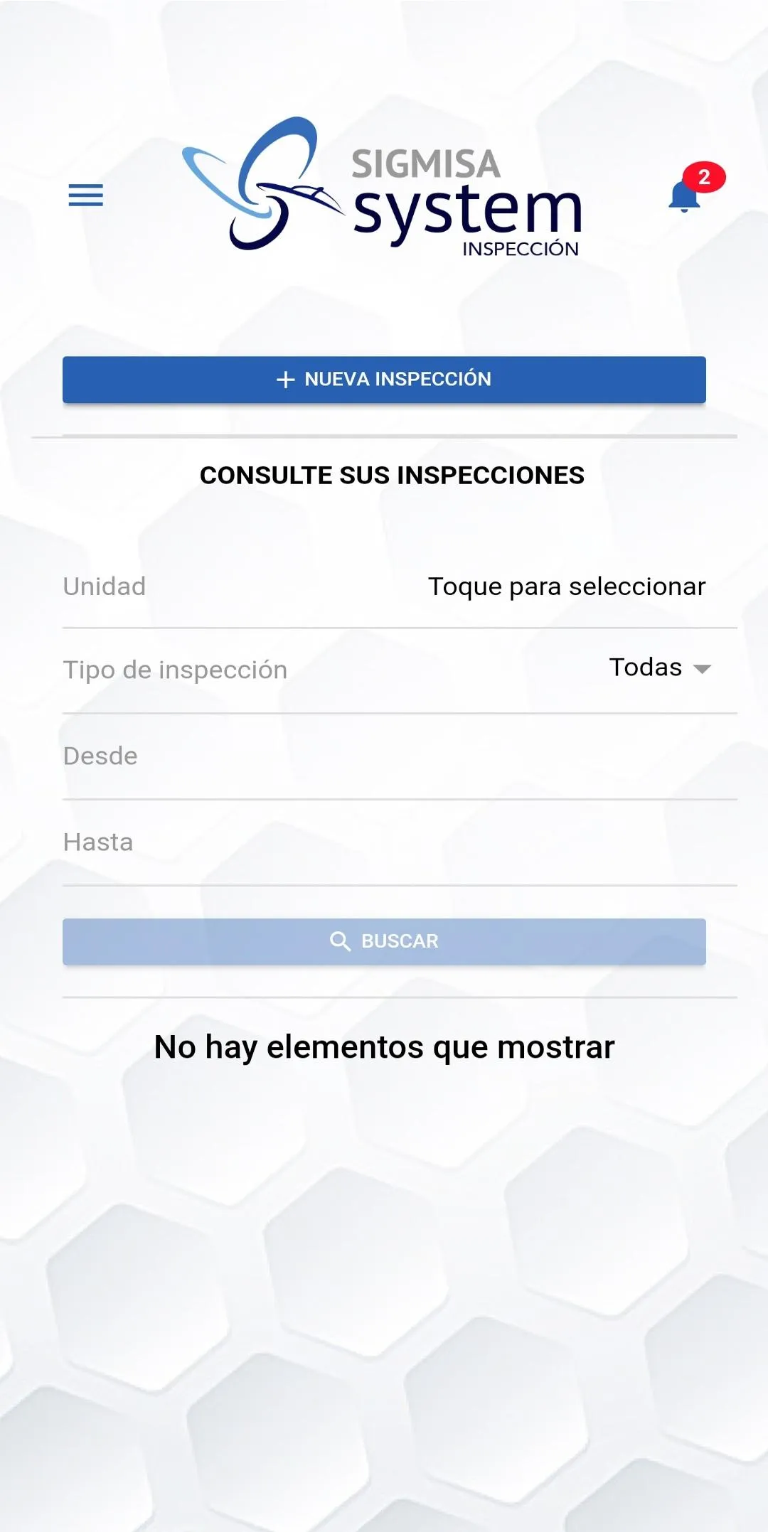 Sigmisa Inspecciones | Indus Appstore | Screenshot