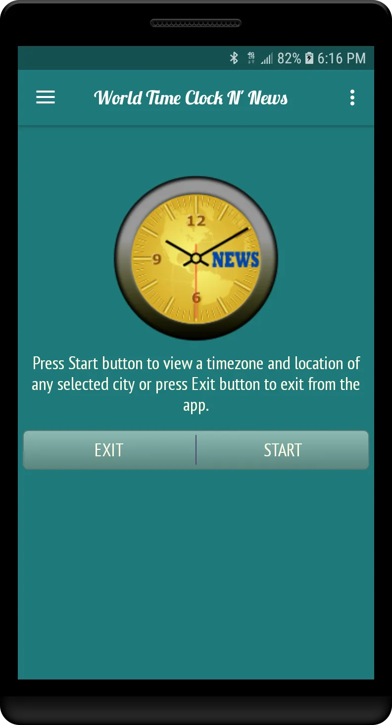 World Time Clock & News | Indus Appstore | Screenshot