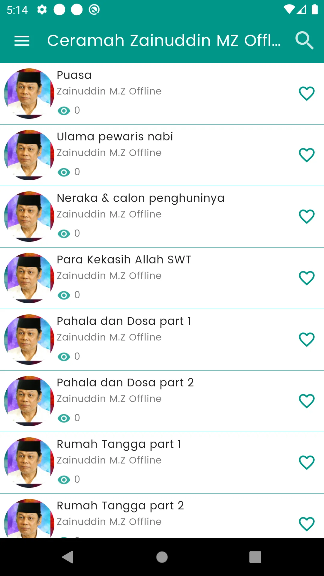 Ceramah Zainuddin MZ Offline | Indus Appstore | Screenshot