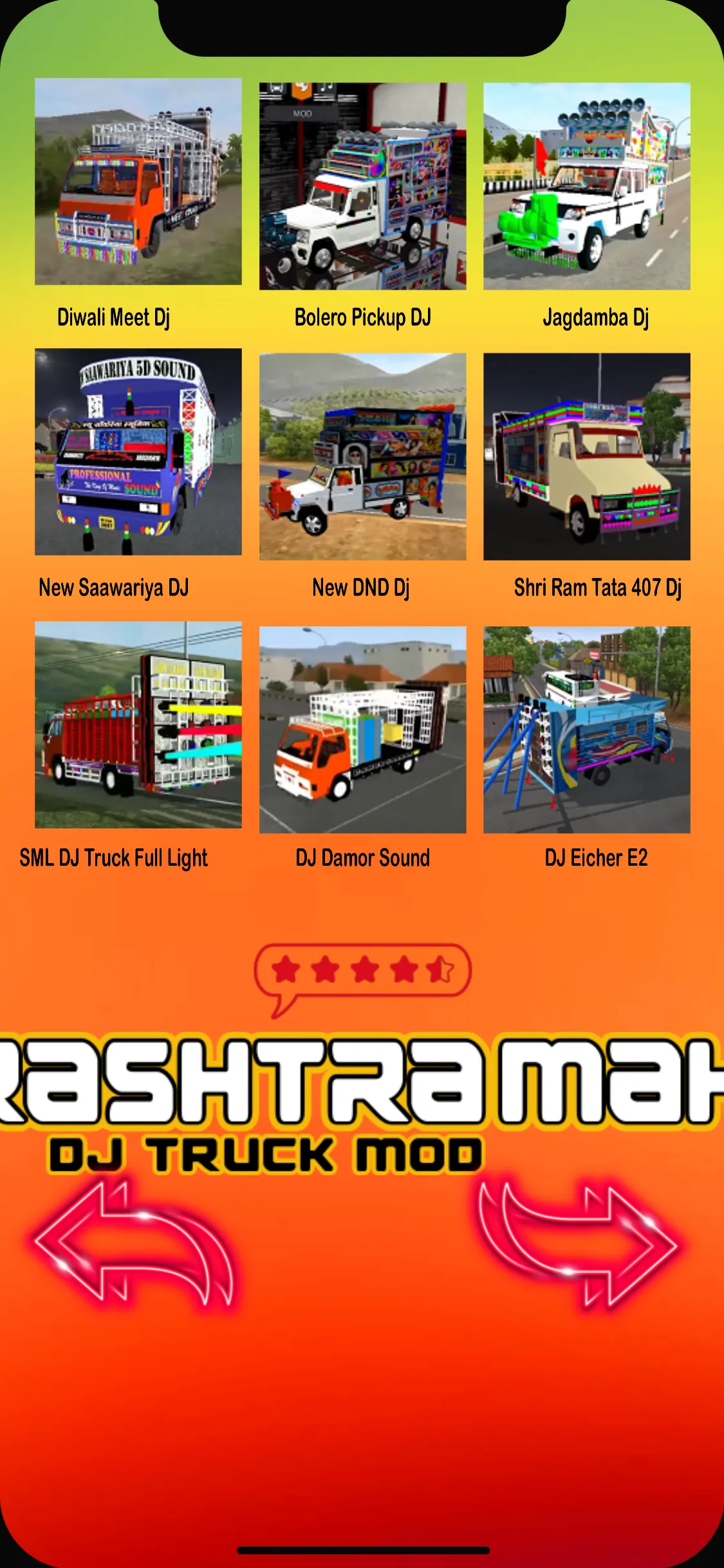 Maharashtra DJ Truck Mod | Indus Appstore | Screenshot