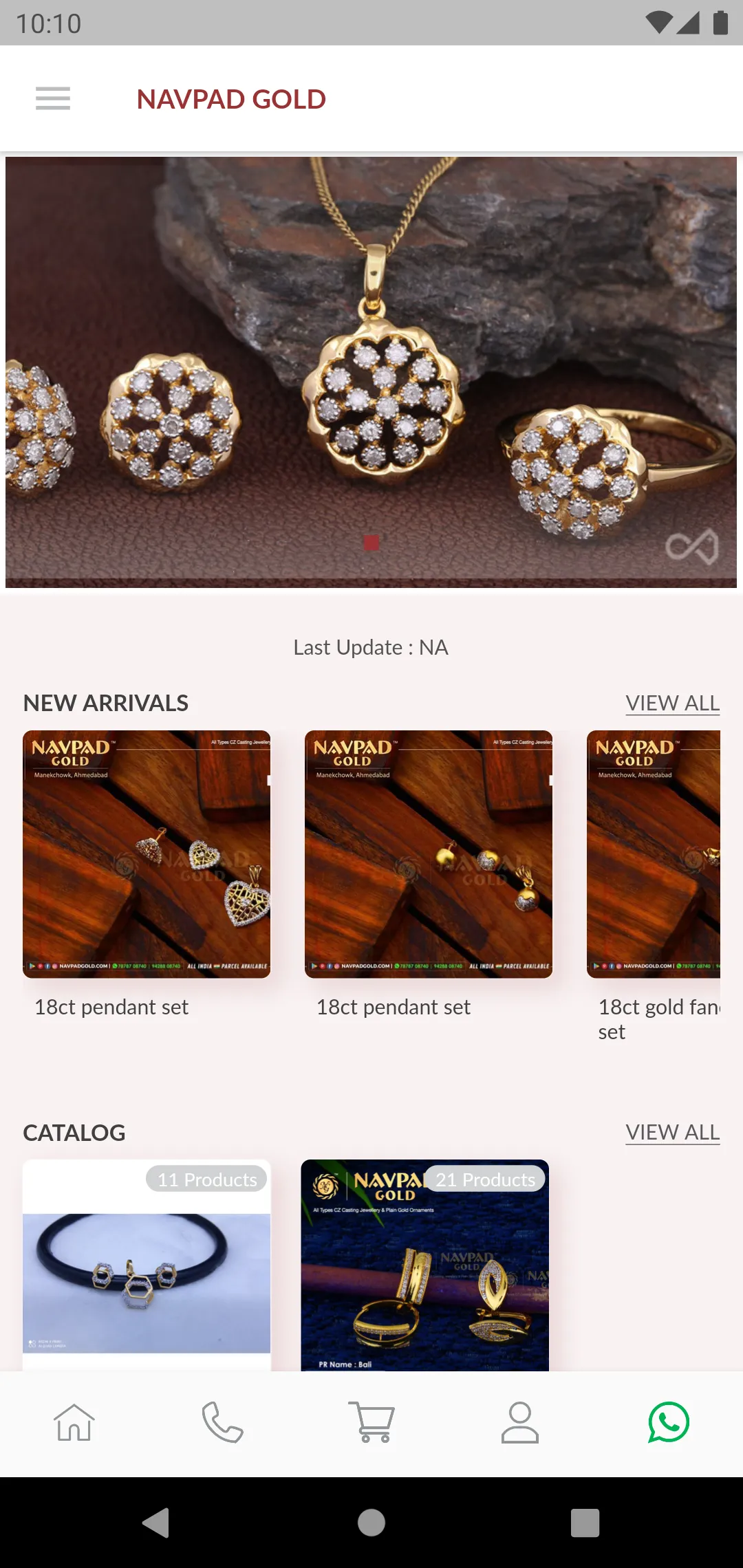 Navpad Gold – CZ Gold Jewelry  | Indus Appstore | Screenshot