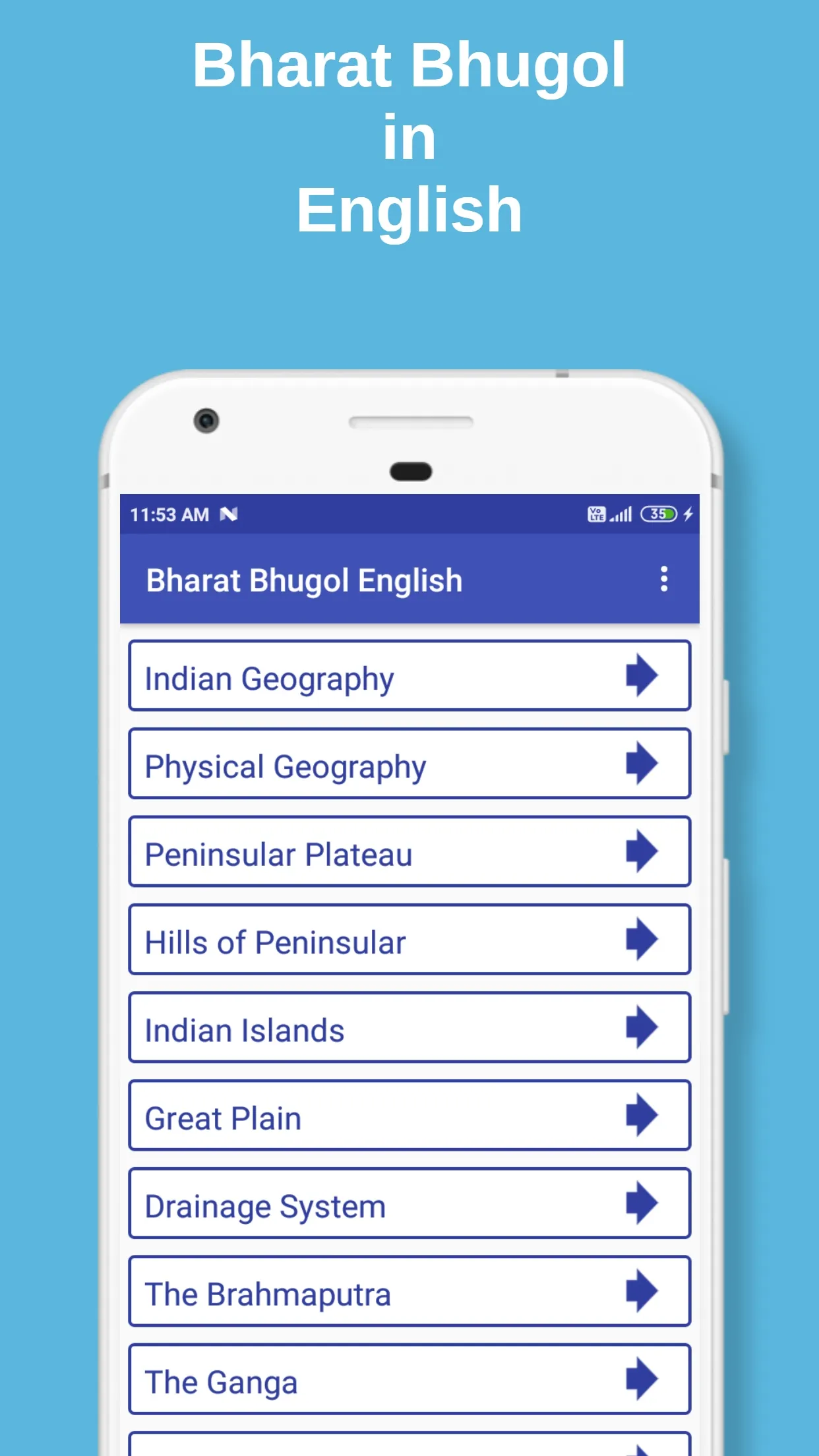 Bharat Bhugol | Indus Appstore | Screenshot