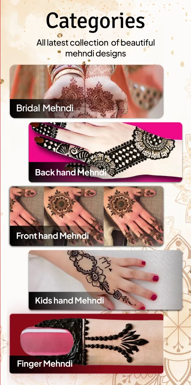 Simple Mehndi Design | Indus Appstore | Screenshot