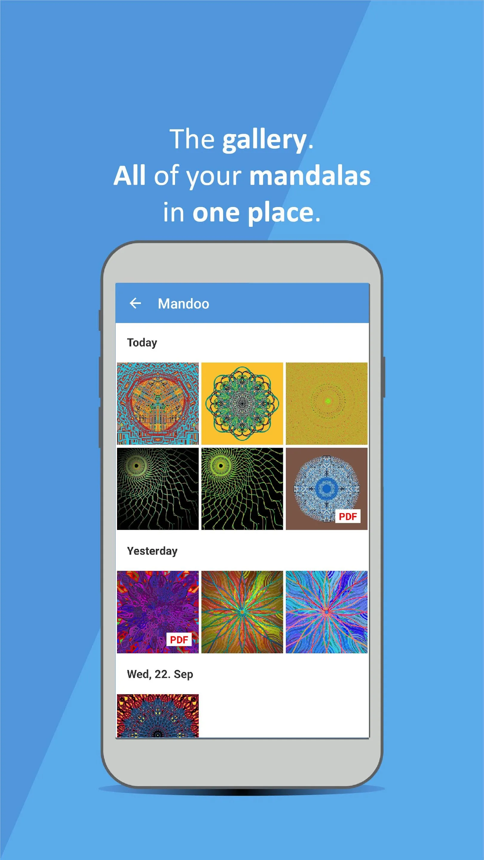 Mandoo: Mandala drawing App | Indus Appstore | Screenshot