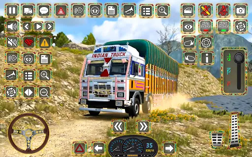 Indian Truck Offroad Cargo 3D | Indus Appstore | Screenshot