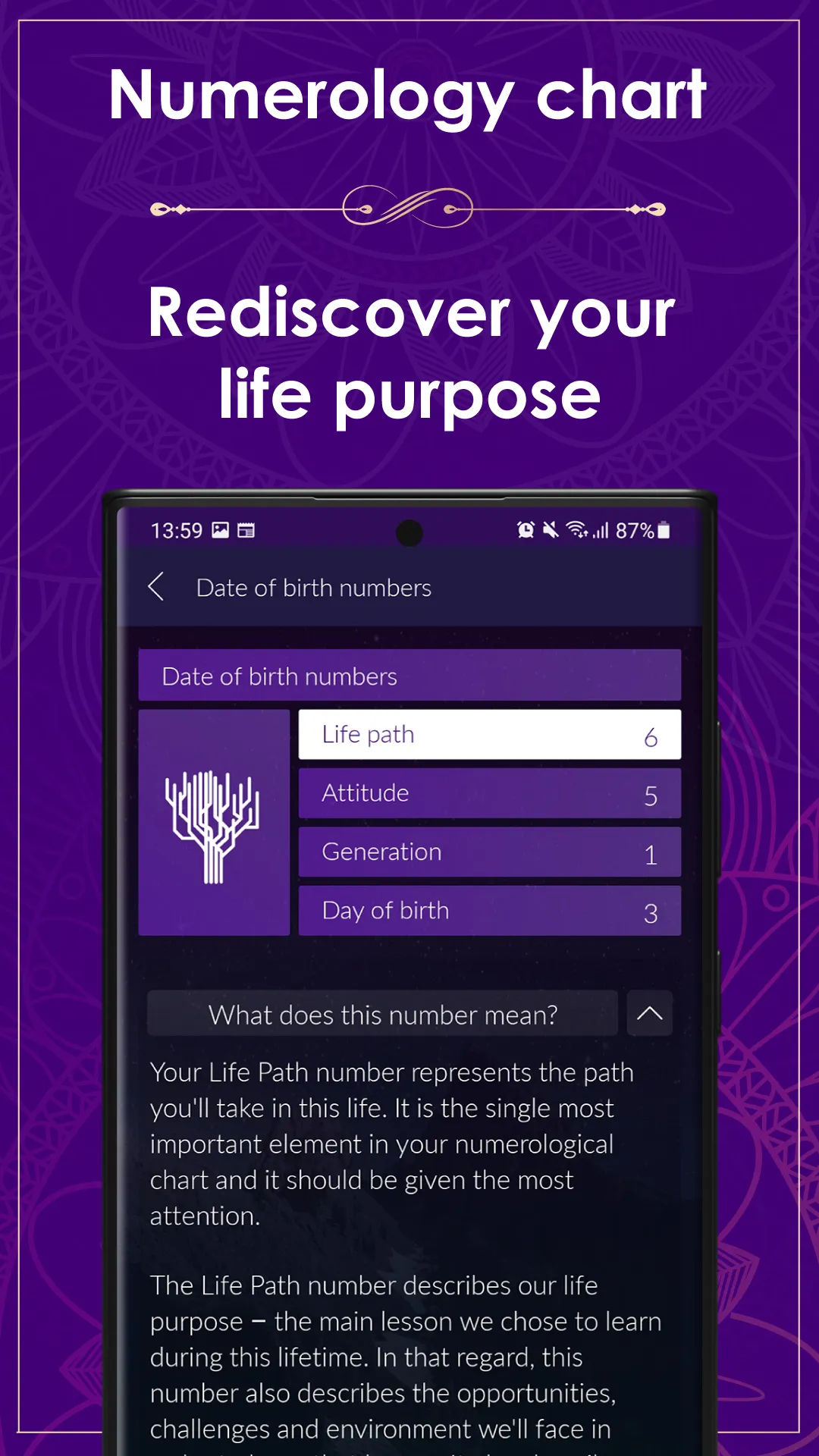 Numerology Rediscover Yourself | Indus Appstore | Screenshot