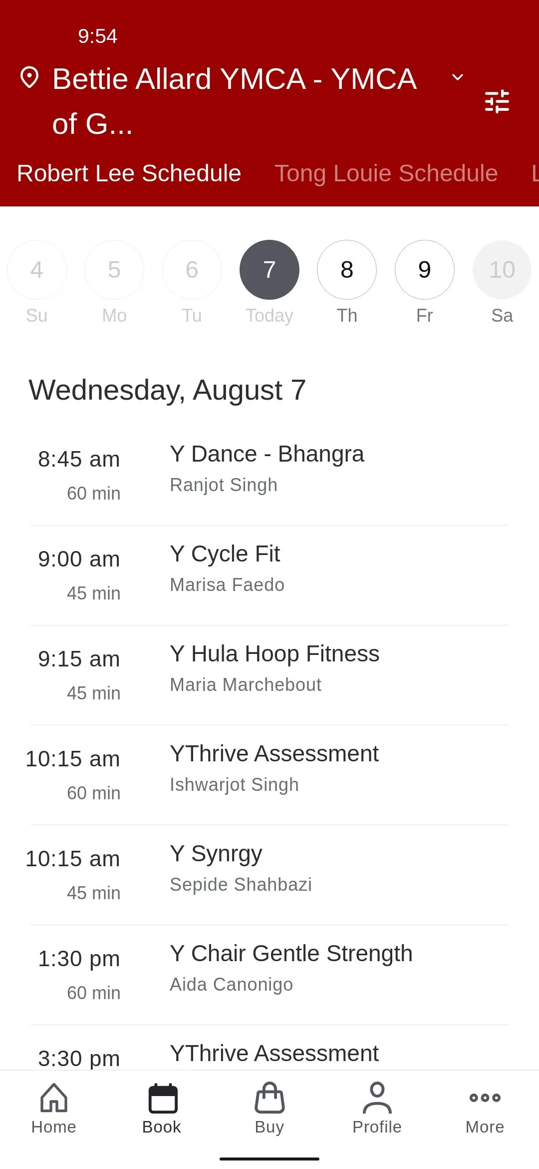 YMCA BC | Indus Appstore | Screenshot