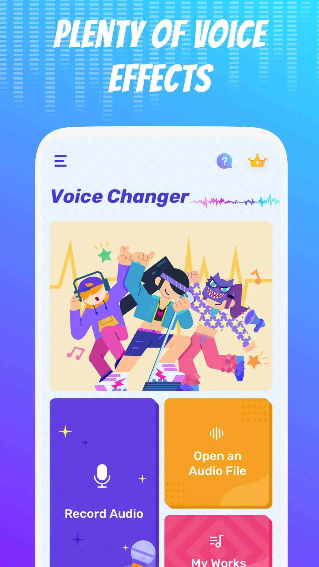 Voice Changer - Voice Effects | Indus Appstore | Screenshot