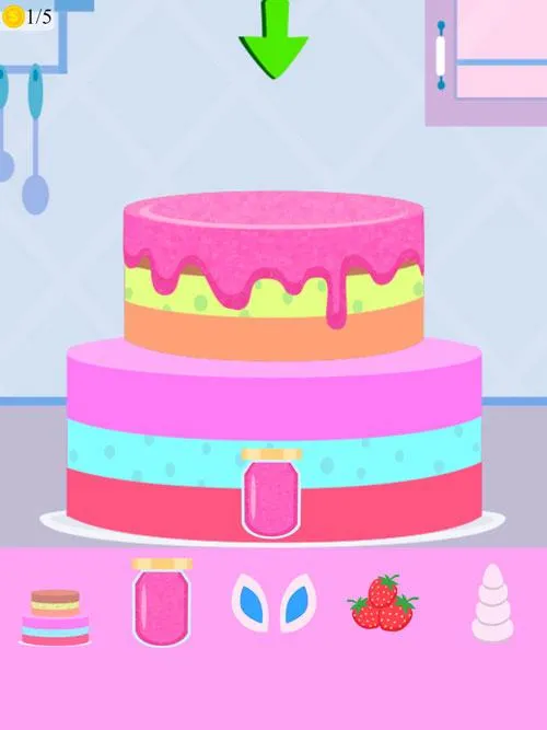 unicorn cake cooking game | Indus Appstore | Screenshot