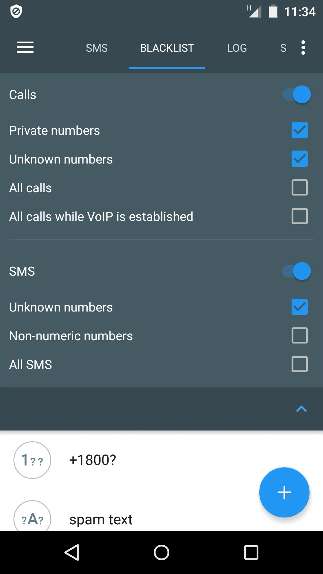Calls Blacklist - Call Blocker | Indus Appstore | Screenshot