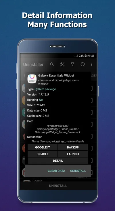 Service Freezer (Root) | Indus Appstore | Screenshot