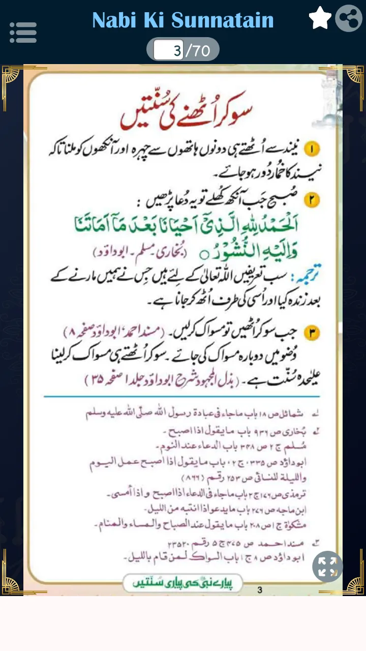 Pyare Nabi(PBUH) ki Sunnatain | Indus Appstore | Screenshot