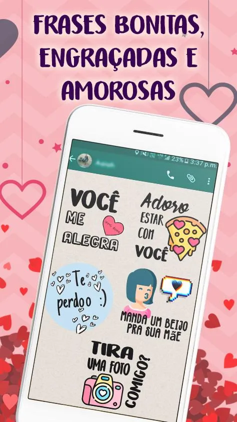 Figurinhas de amor WASticker | Indus Appstore | Screenshot