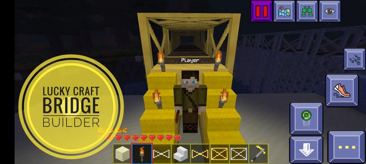 LuckyCraft Bridge Builder | Indus Appstore | Screenshot