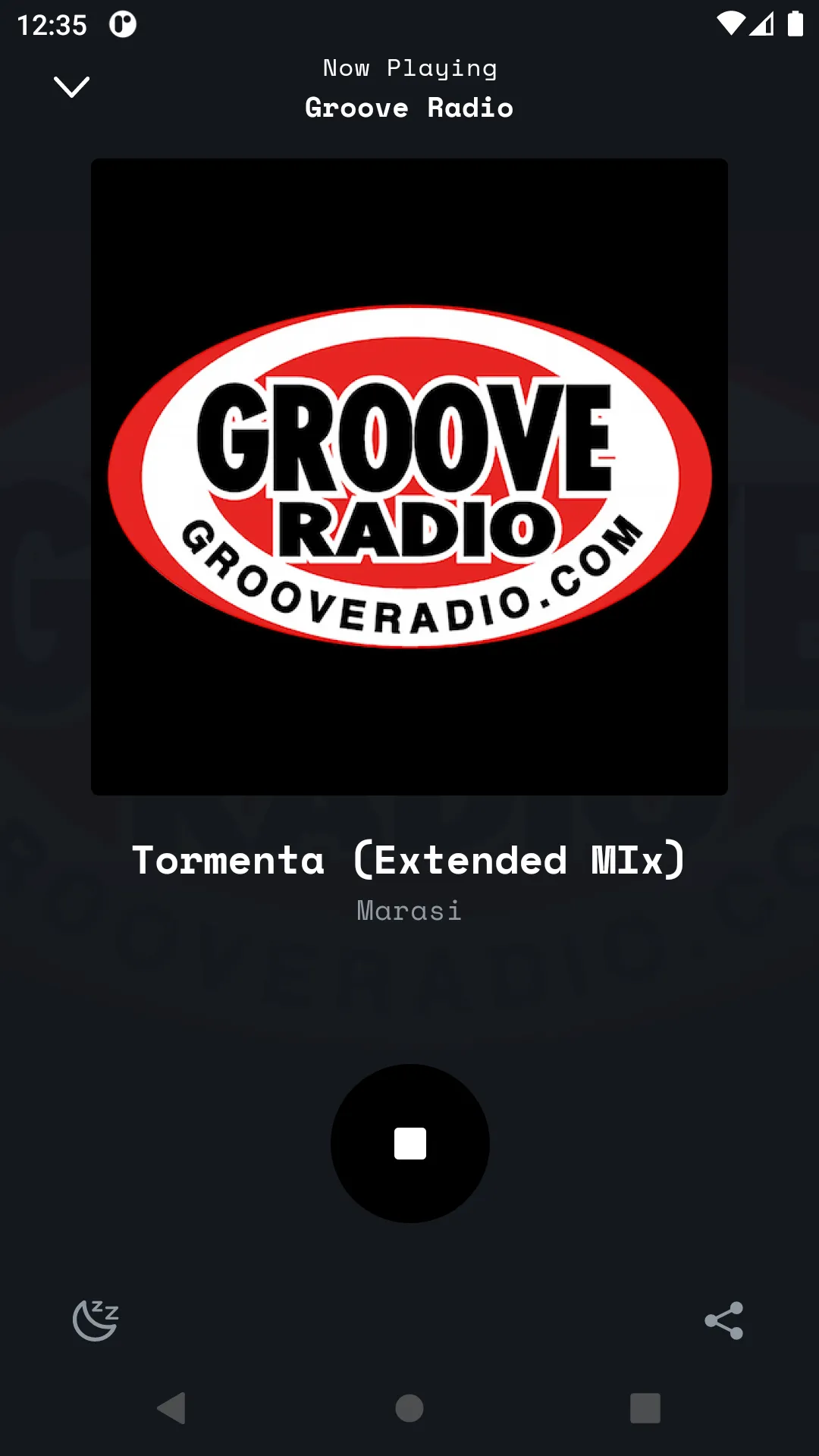 Groove Radio | Indus Appstore | Screenshot