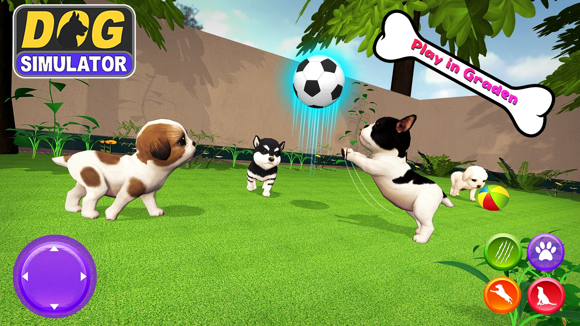 My virtual dog puppy simulator | Indus Appstore | Screenshot