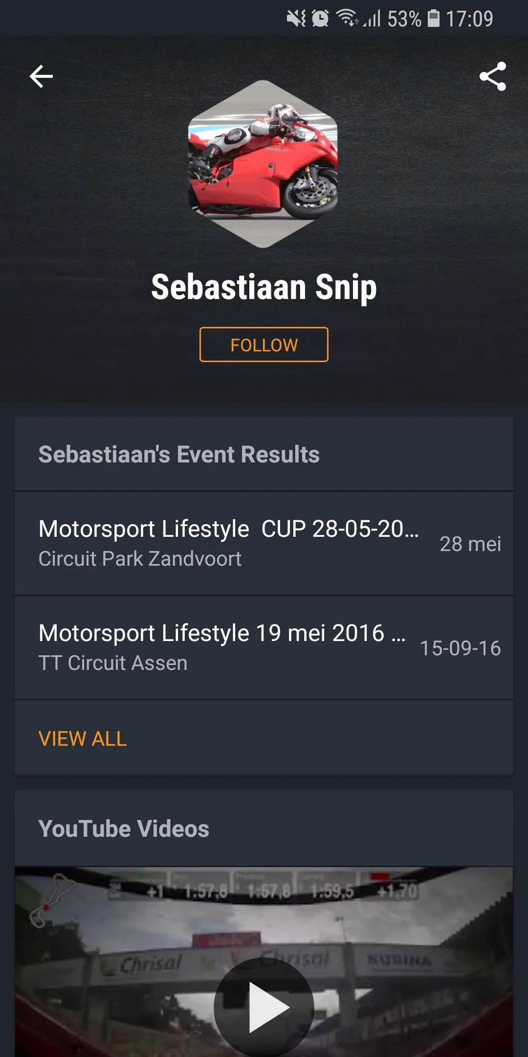 MYLAPS Speedhive | Indus Appstore | Screenshot