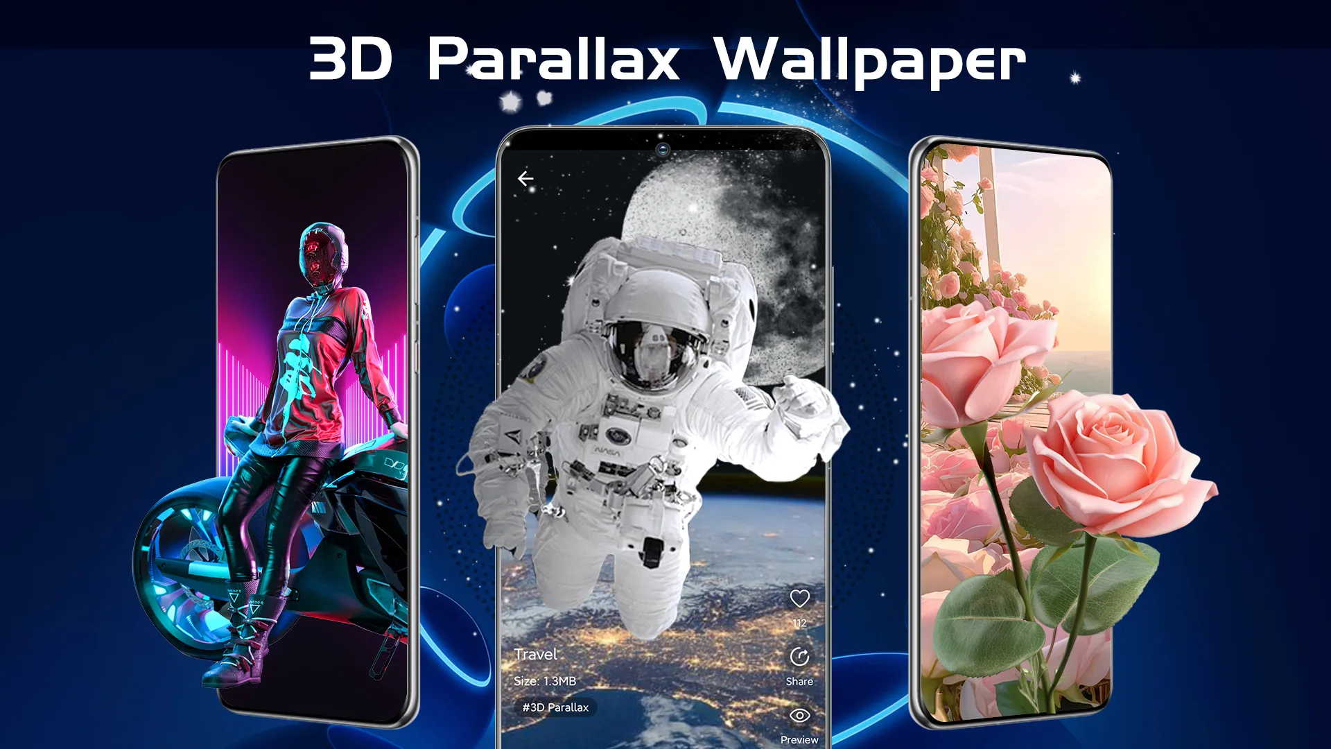 X Live Wallpaper - HD 3D/4D | Indus Appstore | Screenshot