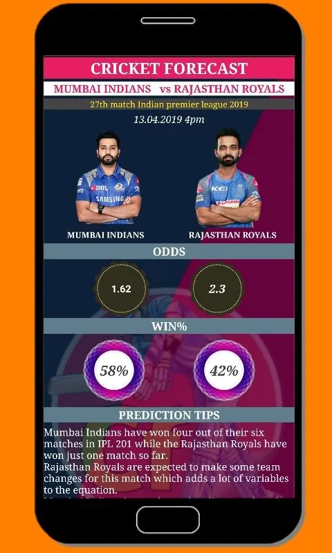 cricket forecast ( prediction, | Indus Appstore | Screenshot