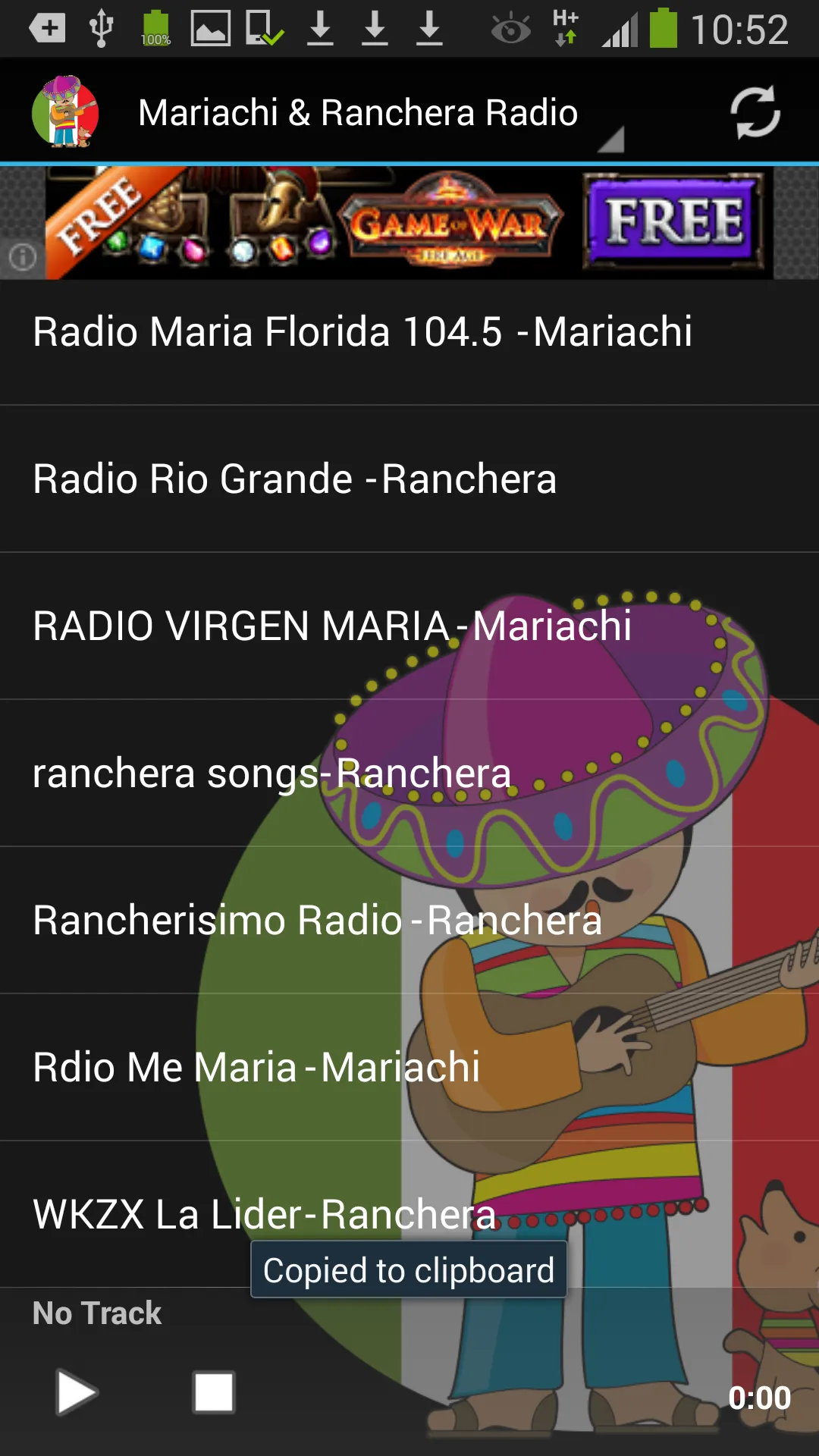 Mariachi & Ranchera Radio | Indus Appstore | Screenshot