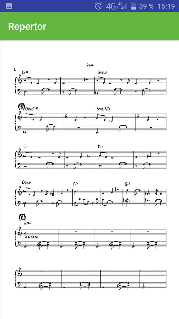 Repertor. Organize sheet music | Indus Appstore | Screenshot