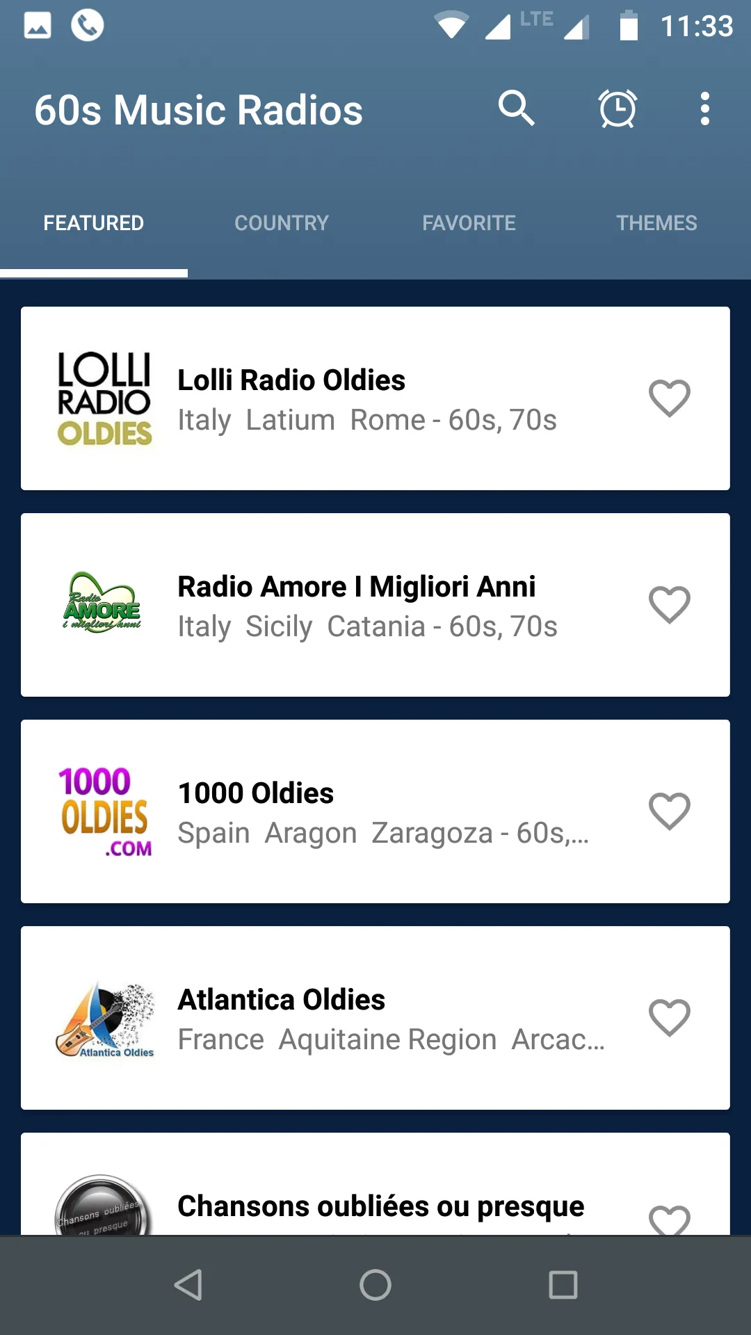 60s Radio: 60s Music Radios | Indus Appstore | Screenshot