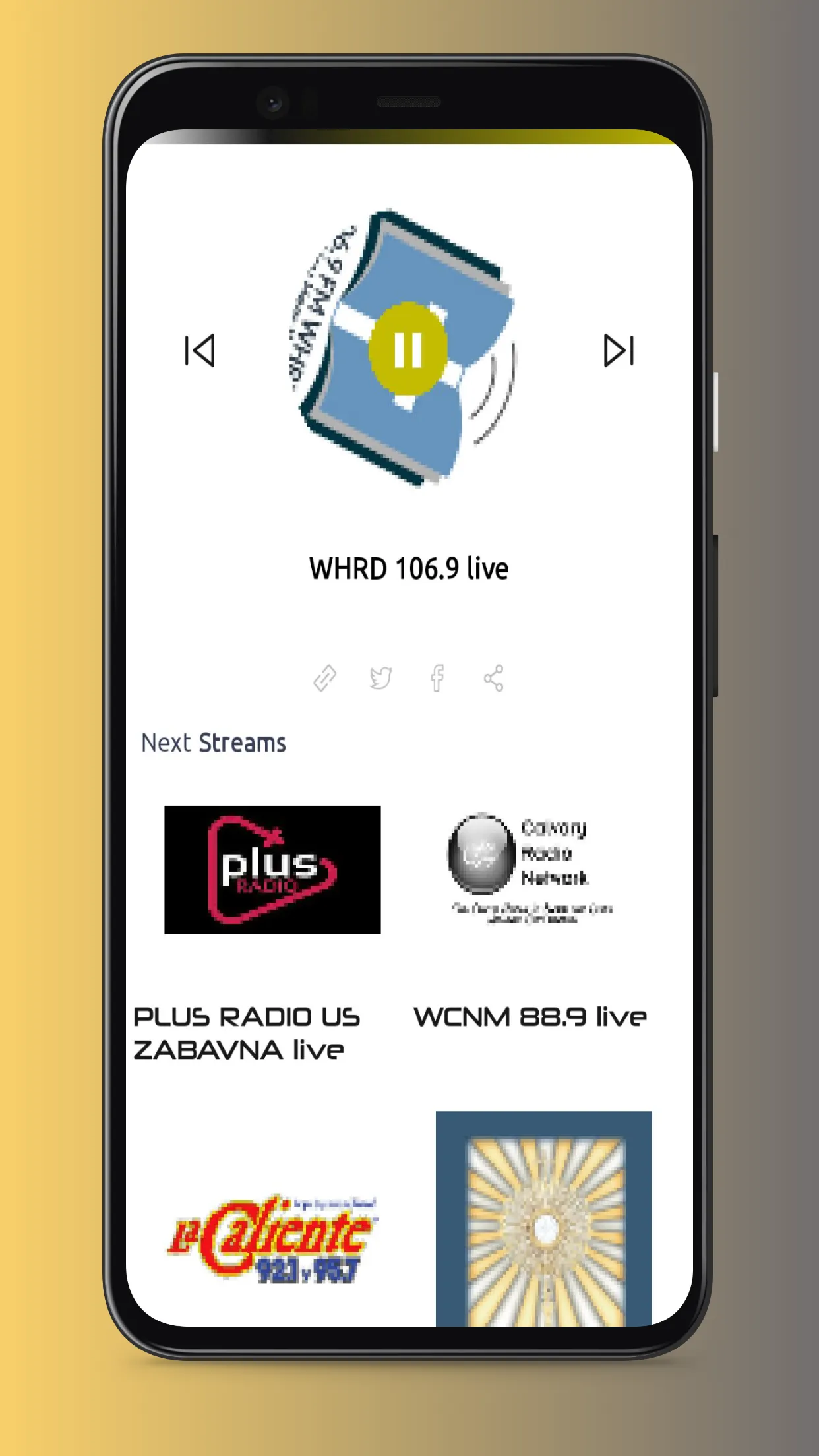 Radio Illinois: Radio Stations | Indus Appstore | Screenshot