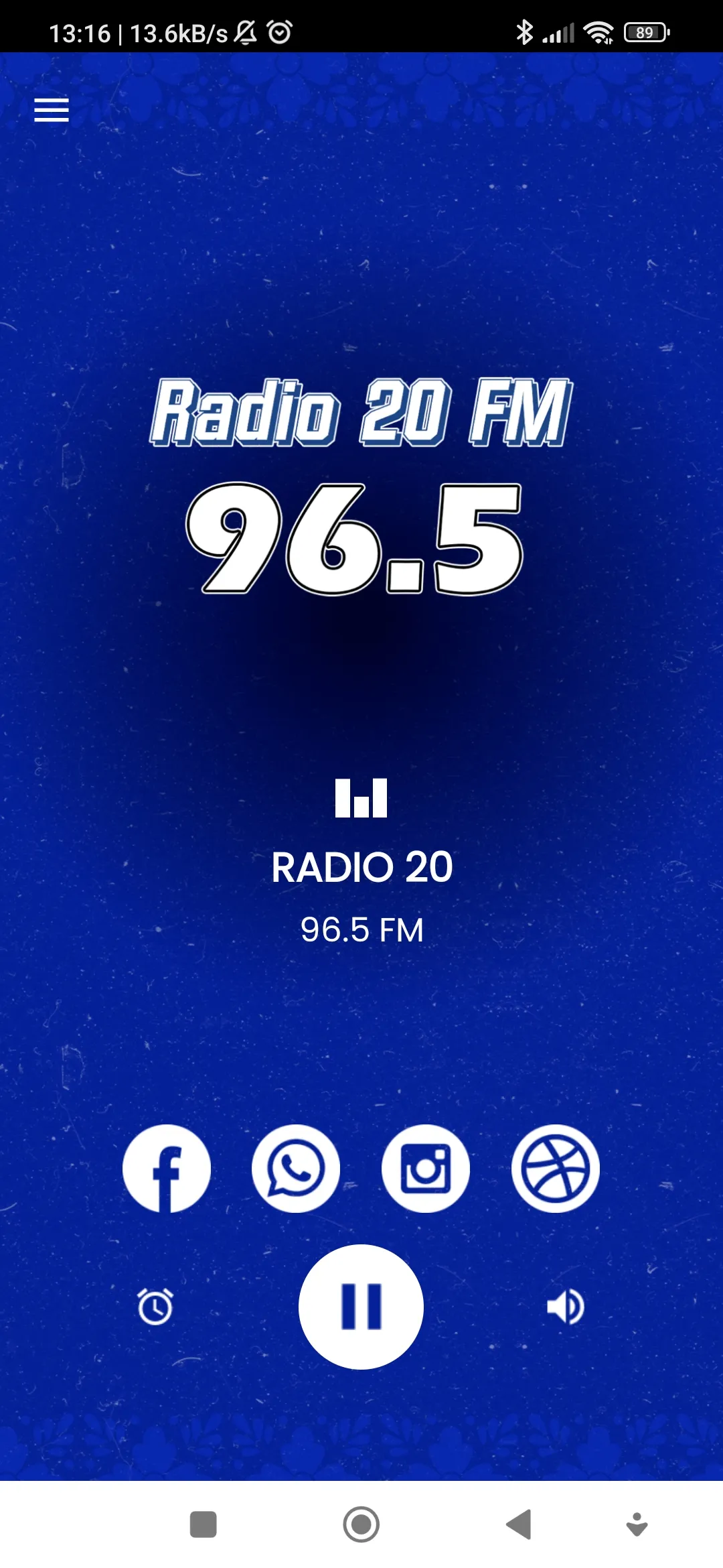 Radio 20 FM 96.5 | Indus Appstore | Screenshot