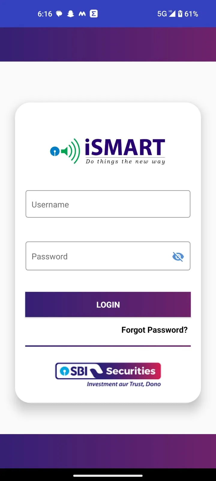 SSL iSMART | Indus Appstore | Screenshot