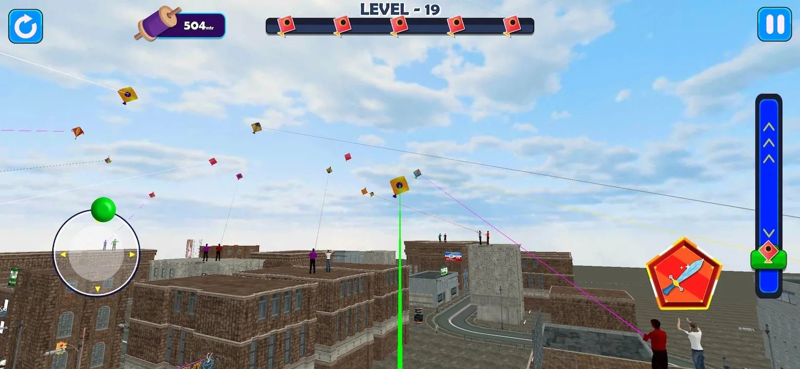 Indian Kite Flying 3D | Indus Appstore | Screenshot