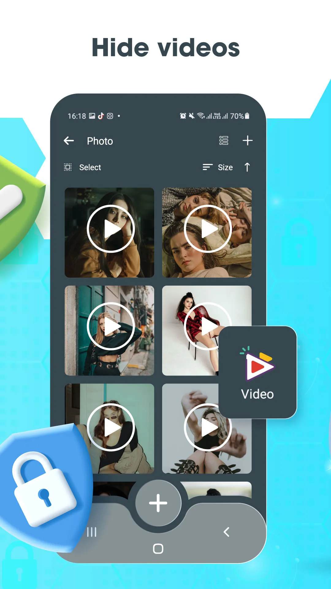 HideS: Lock Video, Hide Photo | Indus Appstore | Screenshot