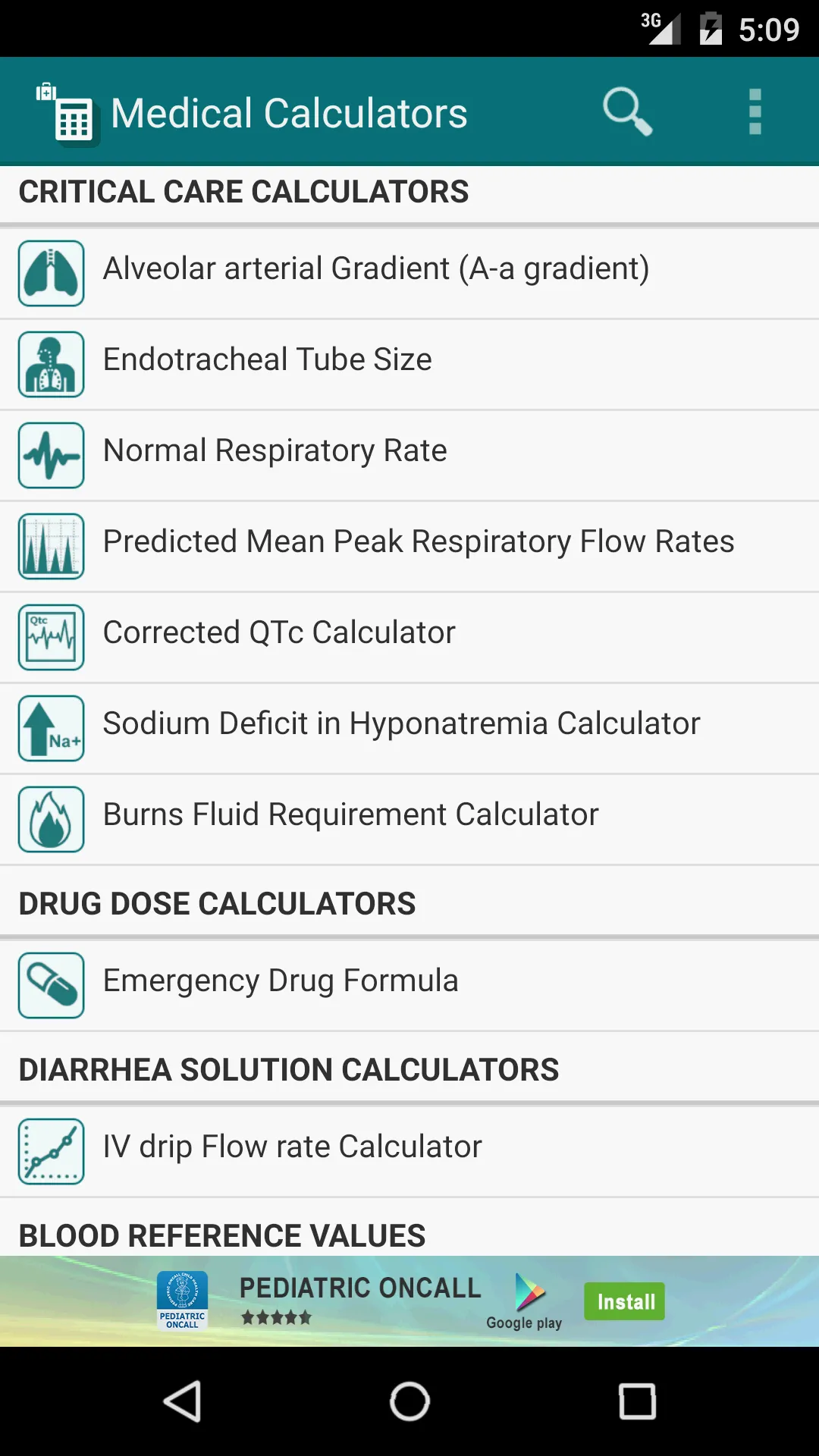 Medical Calculators | Indus Appstore | Screenshot