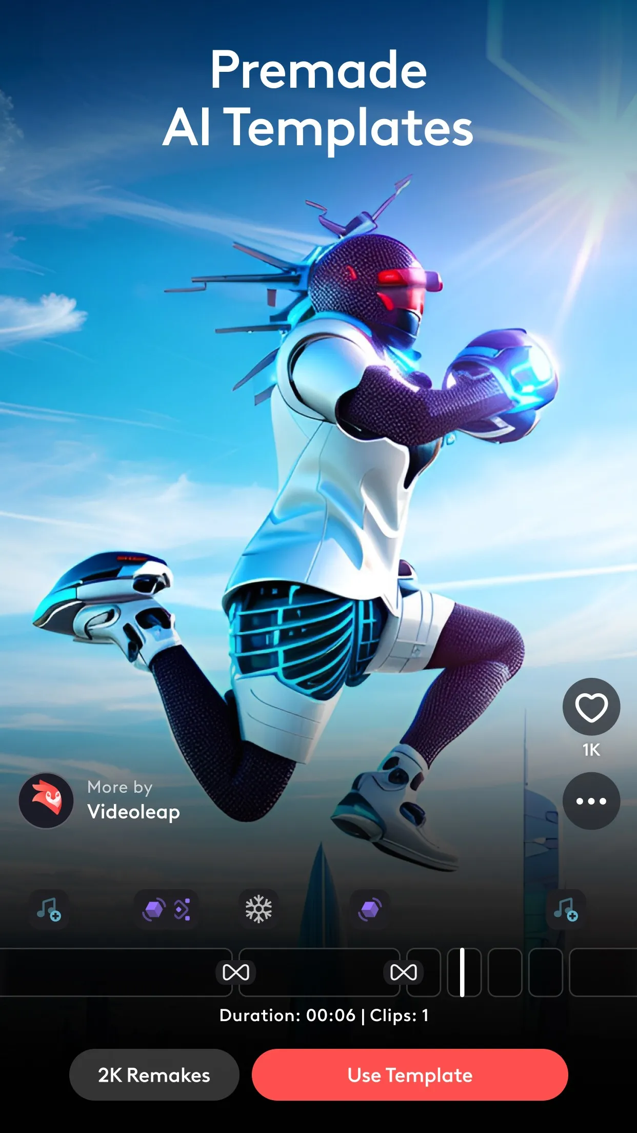 Videoleap: AI Video Editor | Indus Appstore | Screenshot