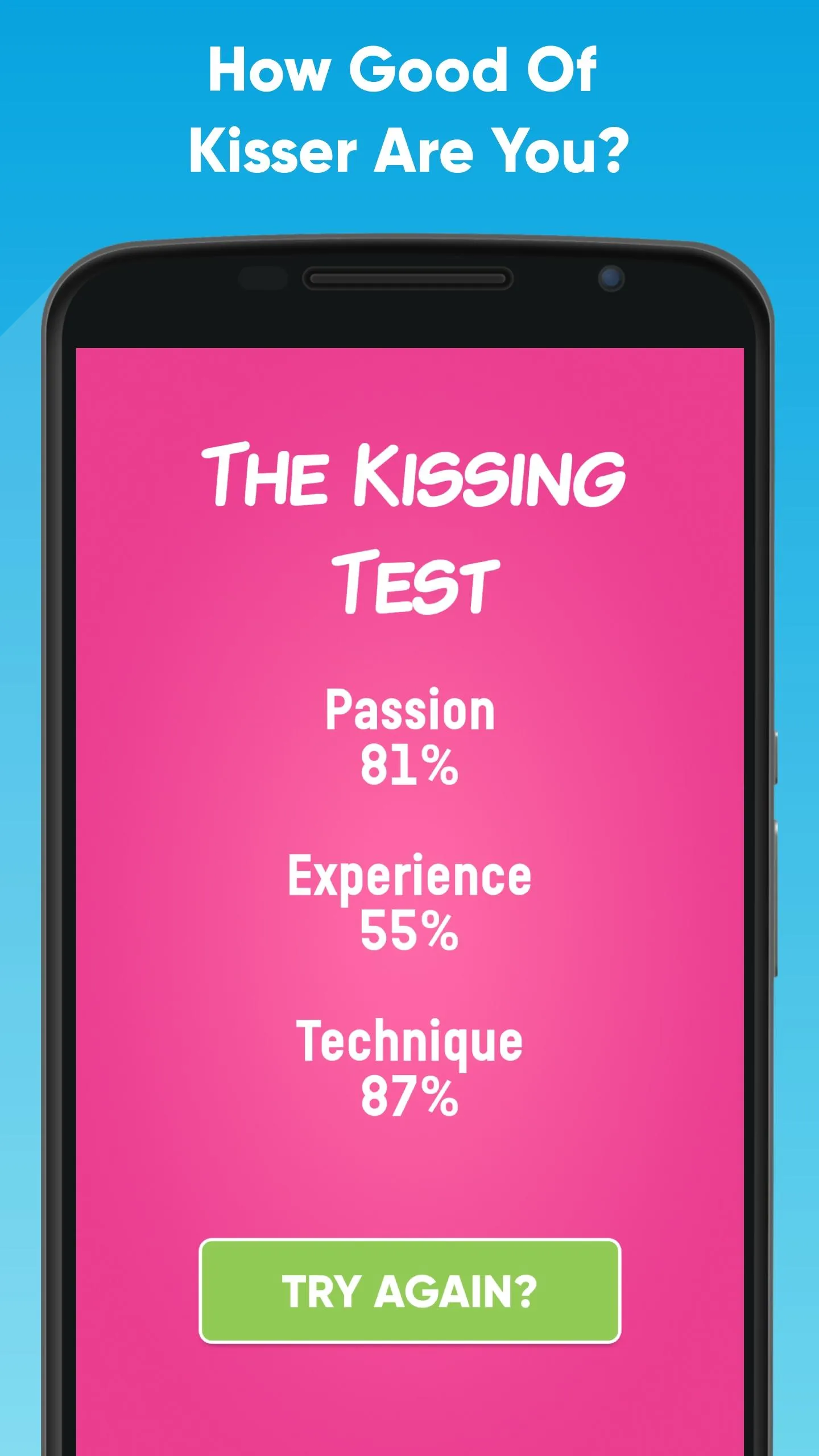 The Kissing Test - Prank Game | Indus Appstore | Screenshot